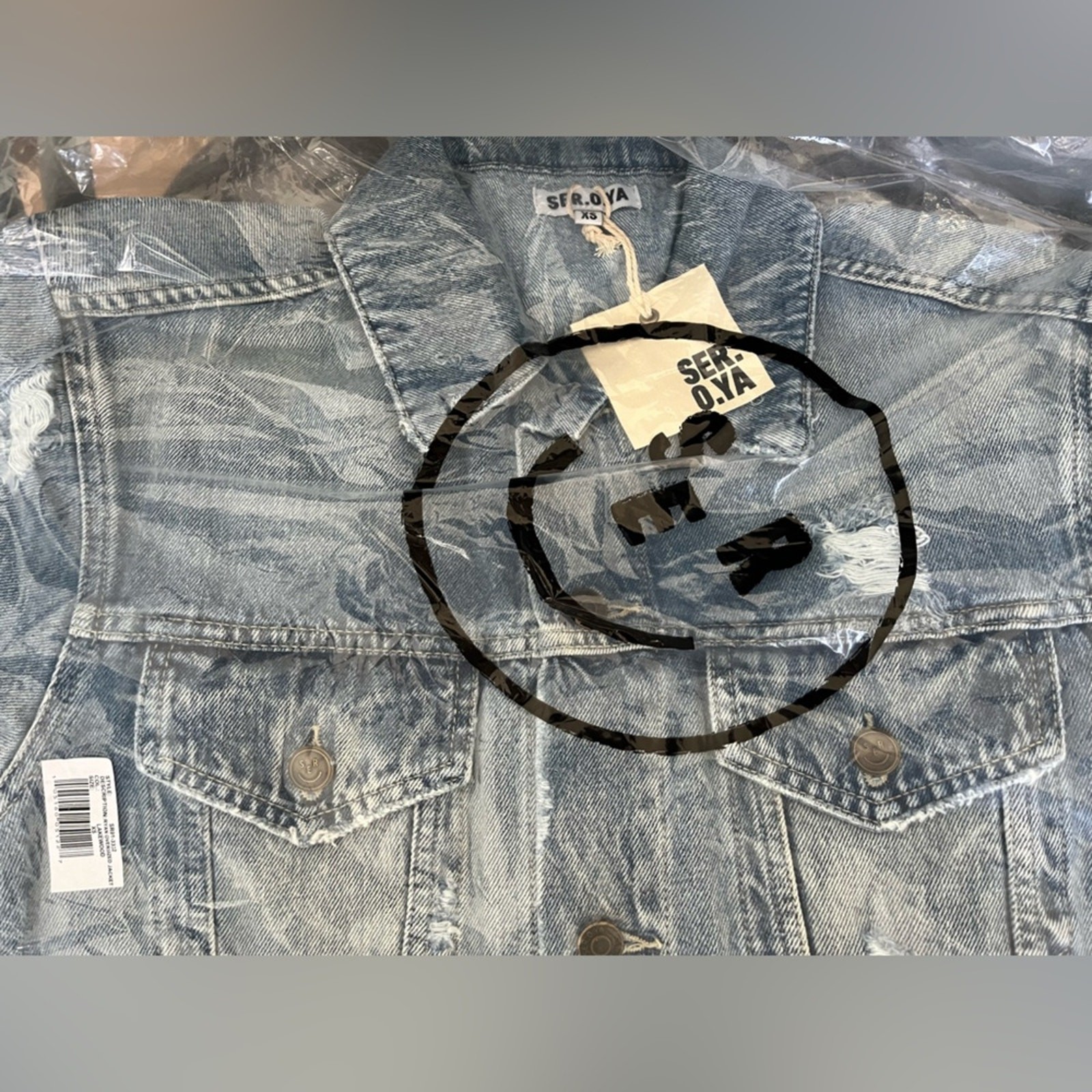 NWT SER.O.YA Ryan Oversized Jacket size XS