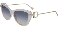 Salvatore Ferragamo Women's Nude Cat Eye Sunglasses - SF928S 290 - Italy