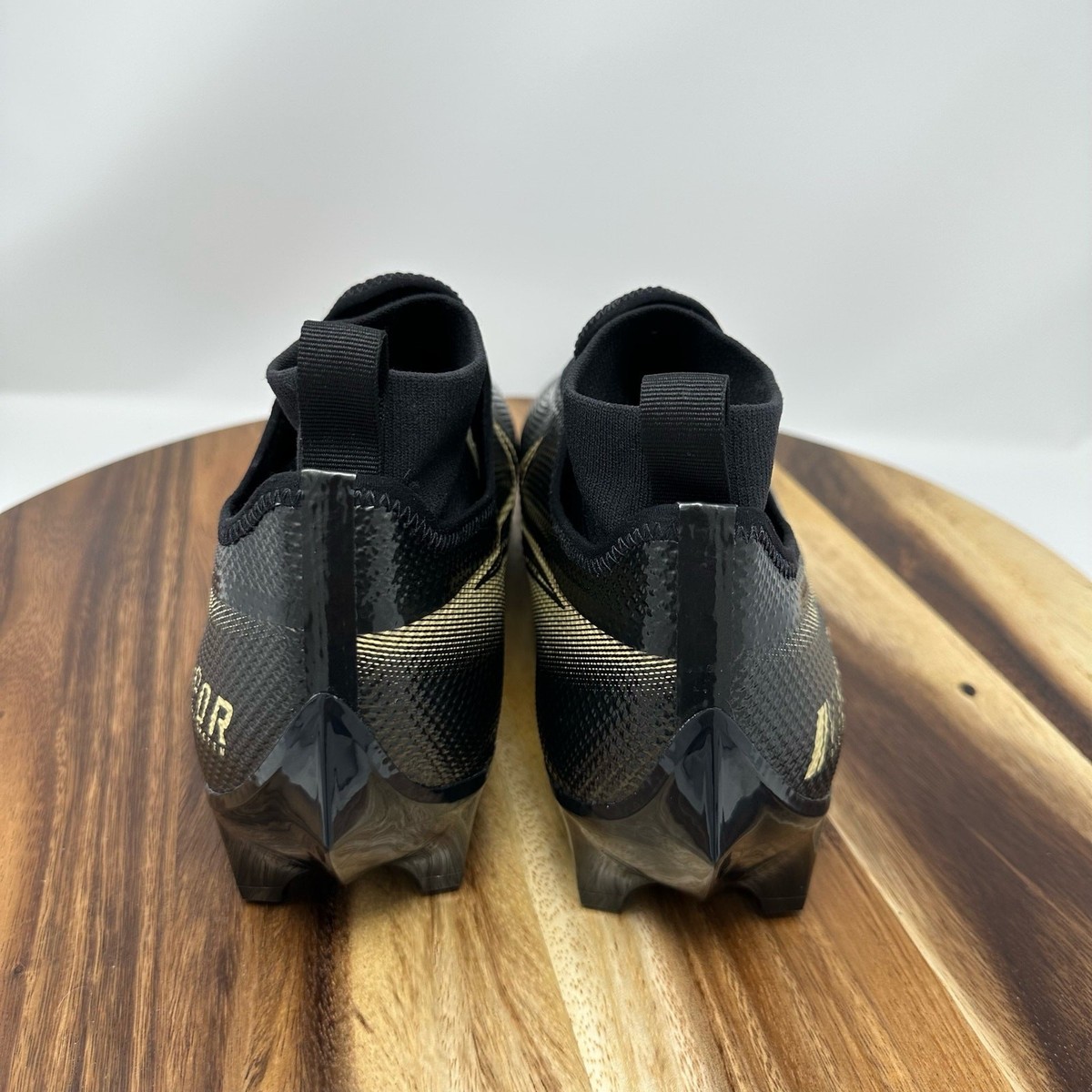 Nike Vapor Edge Pro 360 Black Gold Men’s 14.5 Football Cleats CV6345-004 New Nike Vapor Edge 360 Pro Football Cleats Black Gold CV6345  main image 2