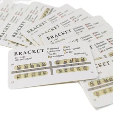 20Pcs Dental One Piece Brackets Mini/Standard Roth/MBT/Edgewise 018/022 Hooks