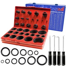 826 Pcs Universal SAE & Metric O-Rings Kit Standard Metric for Automotive Faucet