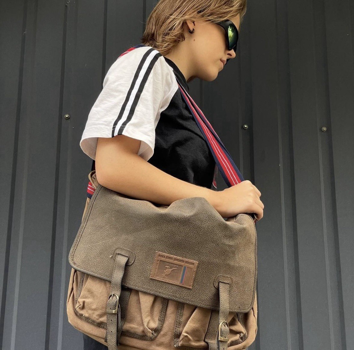 Vintage Kangol Shoulder Bag Y2K Grunge 00s Japan USA Avant-Garde Style  