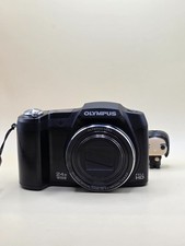 Olympus SZ-16 16.0MP Digital Camera - Black, Batteries, Charger, SD Card, Case