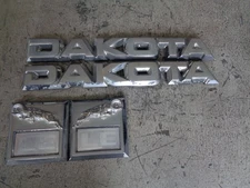 1987, 1988, 1989, 1990 DODGE DAKOTA TRUCK FENDER EMBLEM BADGE ORIGINAL OEM