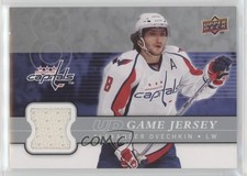 2008-09 Upper Deck UD Game Jersey Series 1 Alex Ovechkin Alexander #GJ-AO 0x82
