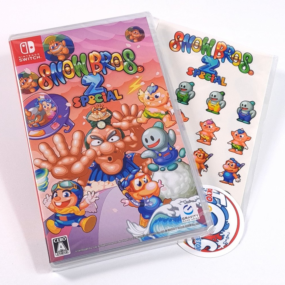 Snow Bros. 2 Special +Bonus Switch Japan Ed. New (Multi-Language/Arcade Tatsujin
