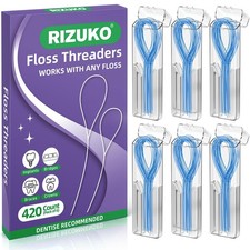 Floss Threaders, Deep Clean Dental Floss Threader for Braces, Bridges