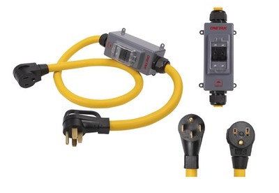 NEMA 14-50P to 6-50R 6 Feet Hydraulic Magnetic ON Off Switch Current Protecto...