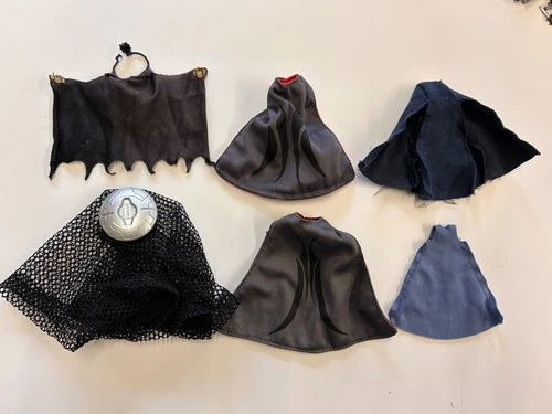 Star Wars Black Series 6” Marvel Legends Style Capes Vintage Action Figure Lot