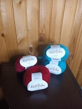 Lot Of 4 Knit Picks Palette Fingering Skeins, 100% Peruvian Highland Wool Yarn