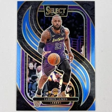 2024-25 Panini Select LeBron James #111 Premier Level Light Blue Prizm /299
