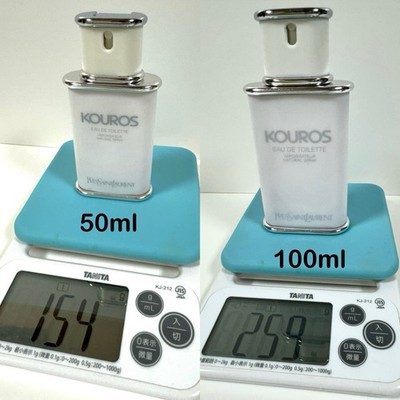 Yves Saint Laurent YSL KOUROS EDT Spray 100ml 50ml 100g Soap FREE