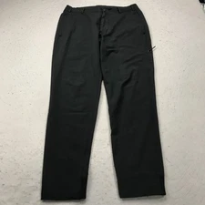 Mack Weldon Pants Mens Medium Black Radius Flex Joggers Stretch Zip Pockets