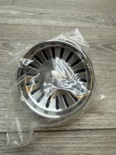 Jaclo 2813-BSS Brass Disposal Strainer, Brushed Stainless Steel