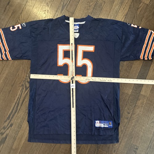 Chicago Bears Jersey XL Lance Briggs Mens Reebok Blue - Bild 6 von 6