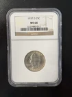 1937-D Washington Quarter 90% Silver - PCGS MS64 - Semi Key Date