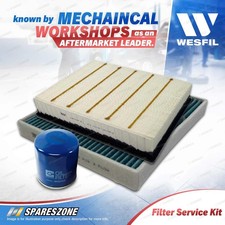 Wesfil Oil Air Cabin Filter Service Kit for Cadillac Escalade 6.2L L86 2015-on