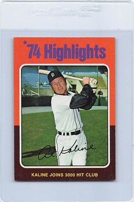 1975 Topps #4 Al Kaline Tigers EX/MT *7602
