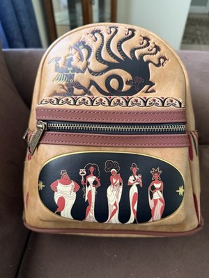 Loungefly Tan & Brown Disney Hercules Muses Mini Backpack - NEW, Never Used Loungefly Disney Hercules Muses Mini Backpack | BoxLunch main image 3