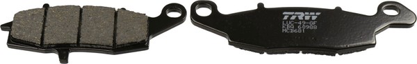 TRW Bremsbelagsatz Scheibenbremse Organic Allround MCB681 FüR Kawasaki Suzuki VZ-image
