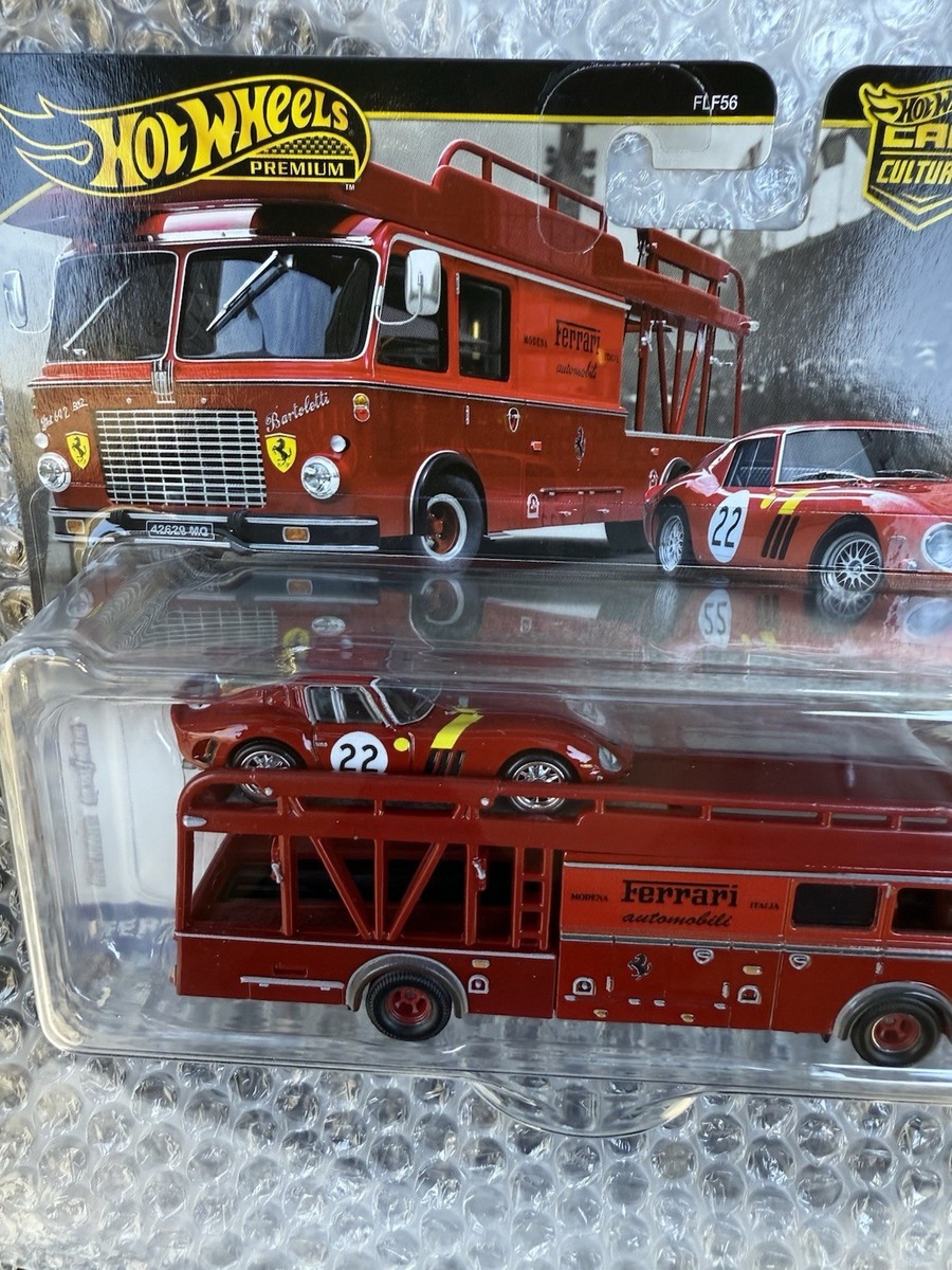 Hot Wheels Premium Team Transport Ferrari 250 GTO & Fiat 642 RN2