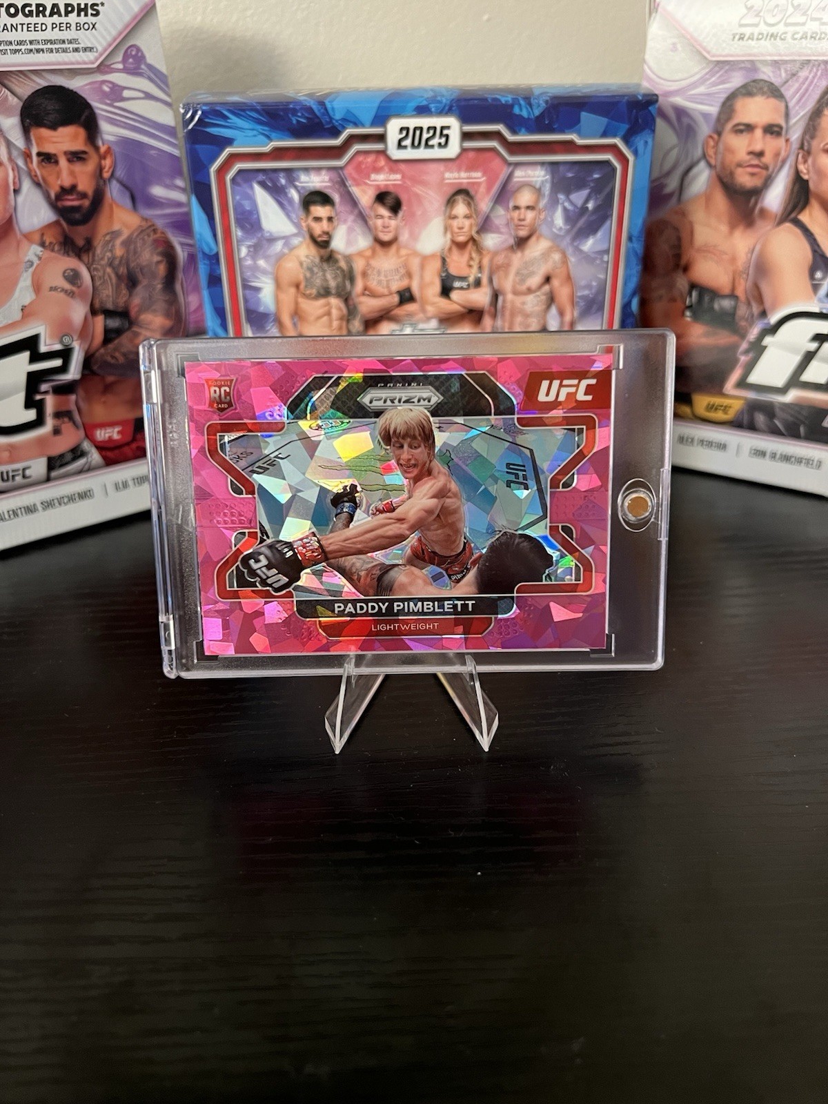 2022 Panini Prizm UFC - Paddy Pimblett #88 Pink Ice Prizm (RC)