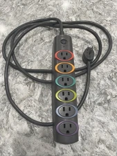 Kensington SmartSockets Standard Surge Protector: 7-foot cord (Black)