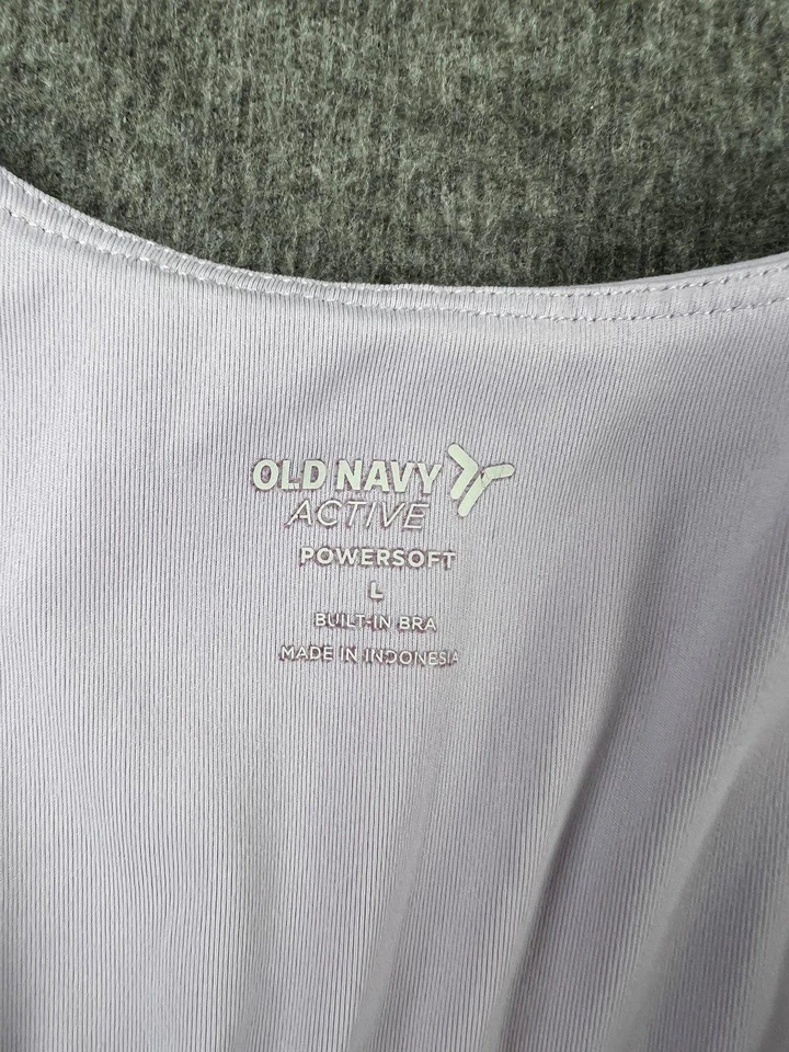 Old Navy Active Powersoft Built-in Bra Activewear Dress Size Large - Image 3 of 4