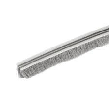 Brush Seal Weather Stripping 9/32"x5/16"x16.4ft Card Slot Strip w Silicon Sheet