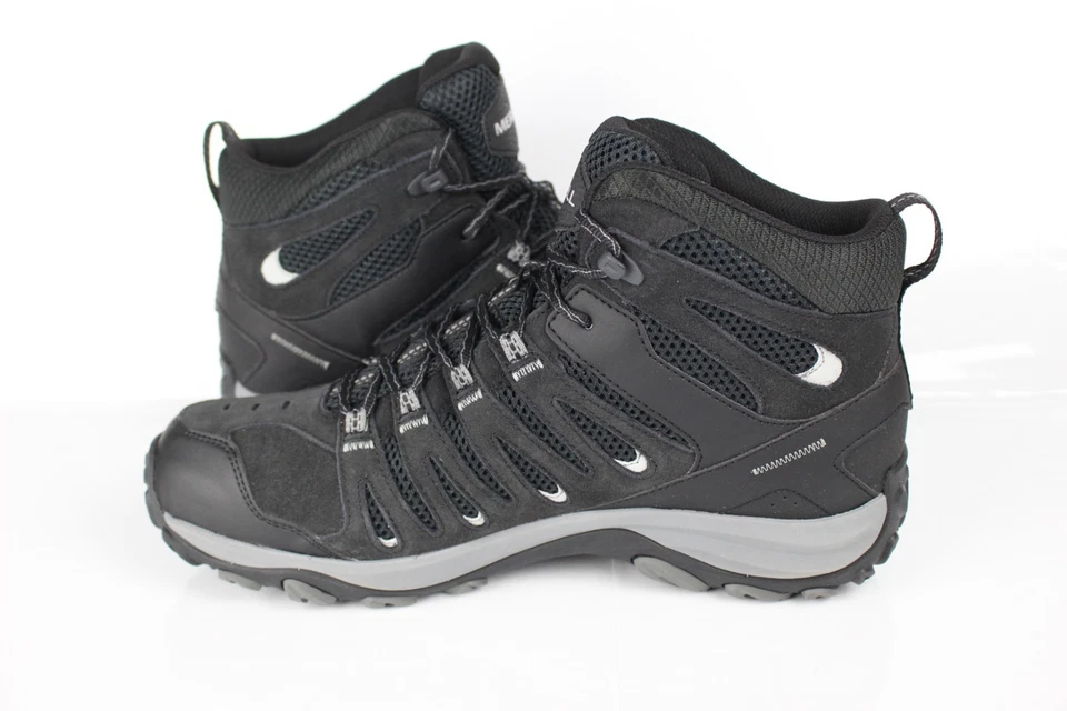 Merrell 男式 Crosslander 3 Mid 防水靴黑色 J036953 — 第 2/4 张图片