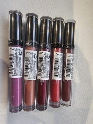 3 Pcs  Revlon ColorStay Ultimate Lightweight Satin Liquid Lipstick