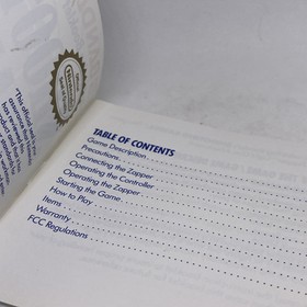 SHOOTING RANGE Nintendo NES Game Original 1989 BANDAI Instruction Manual ONLY