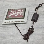 Vtg 1953 Schlitz Beer Lighted Sign Bar Advertising Form 33 Wall Milwaukee Read