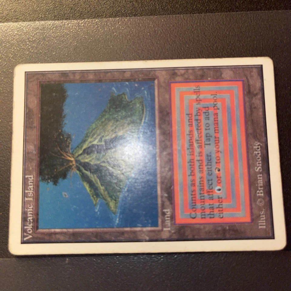 Magic the Gathering, Volcanic Island, Unlimted Edition - Image 2 of 4