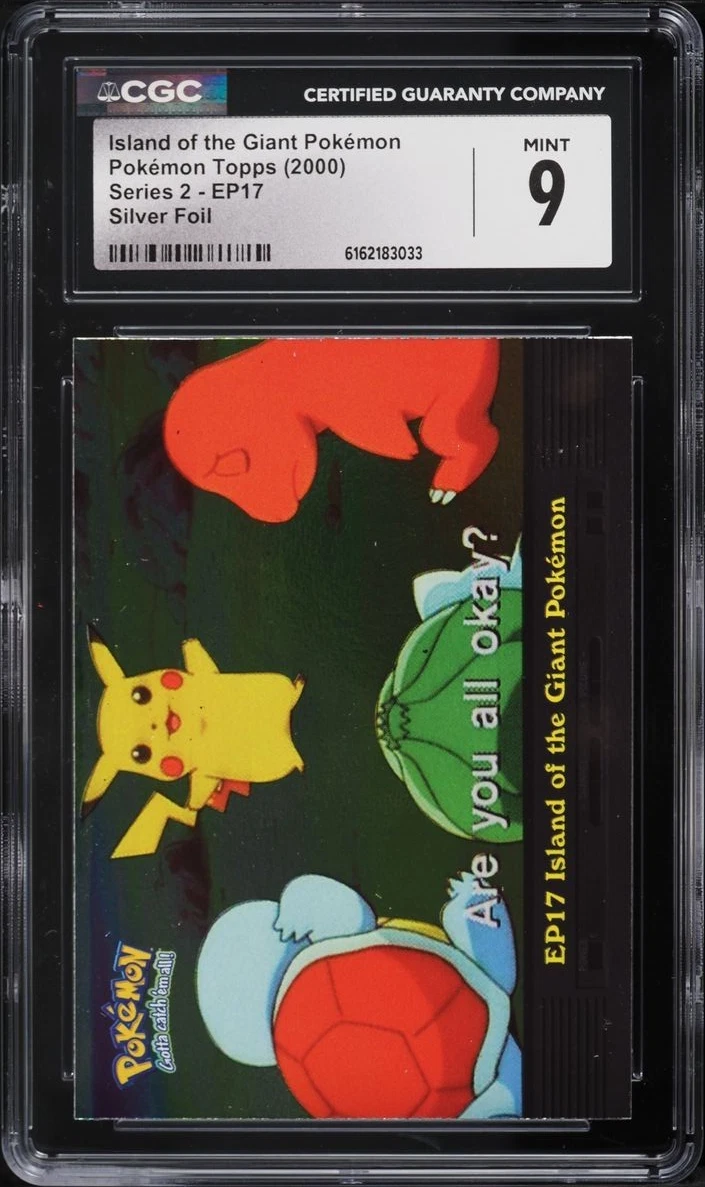 Pokémon TCG Grade 9 Pikachu Individual Collectible Card Game Cards