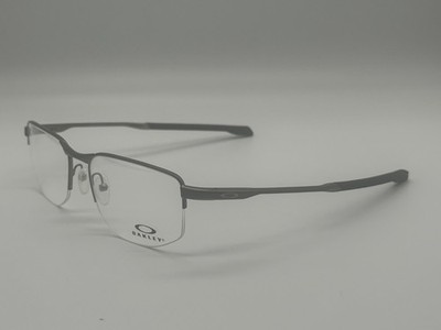 NEW OAKLEY OX3035-0254 PEWTER ADDAMS 0.5 EYEGLASSES FRAMES RX 54-18
