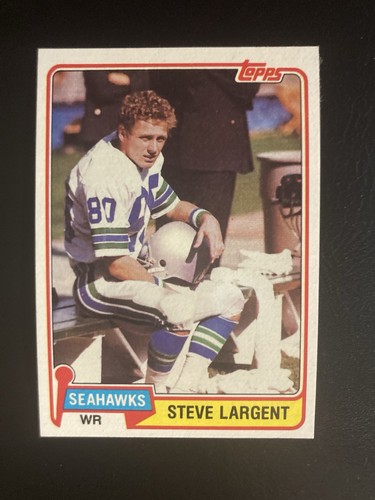 Topps -Steve Largent 4 Card Lot - Picture 2 of 5
