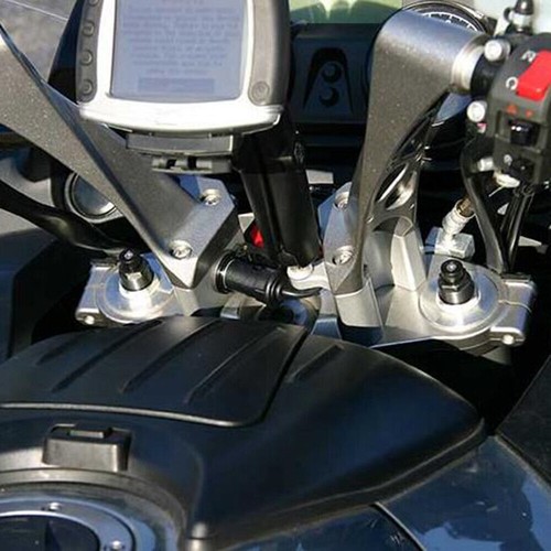 Adaptadores de altura elevadores de manillar para Kawasaki GTR1400 Concours 1400 2008~2022 - Imagen 4 de 10