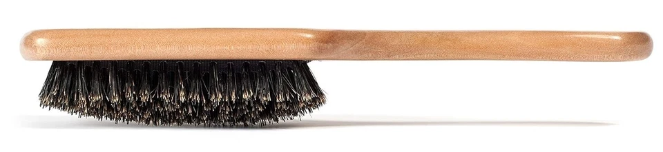 Boar Bristle Hair Brush for Women and Men - Medium/Soft Bristles - Natural - Image 3 of 4