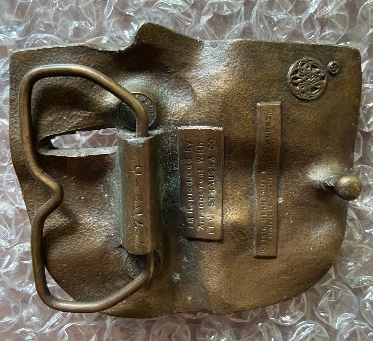 Levi's 1976年BERGAMOT BRASS WORKS ベルト Levi´s 1976年BERGAMOT BRASS WORKS ベルト