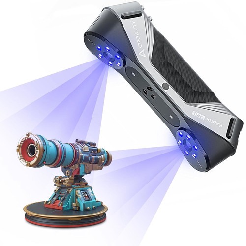 Creality Raptor Pro 3D Scanner 22+7 Blue Laser Lines 0.02mm Accuracy 60fps Speed - 第 1/11 張圖片