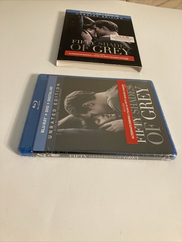 Fifty Shades Of Grey Blu-Ray + DVD Set Dakota Johnson 2015 Movie (NEW/SEALED) - Picture 7 of 12