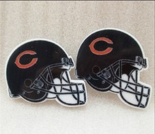 5 pc. Bears Planar Resin Bow Center Flatback Chicago Football 2015805 40mm