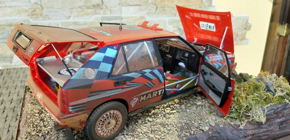 lancia delta kit italeri scala 1/12 sanremo - Immagine 3 di 4