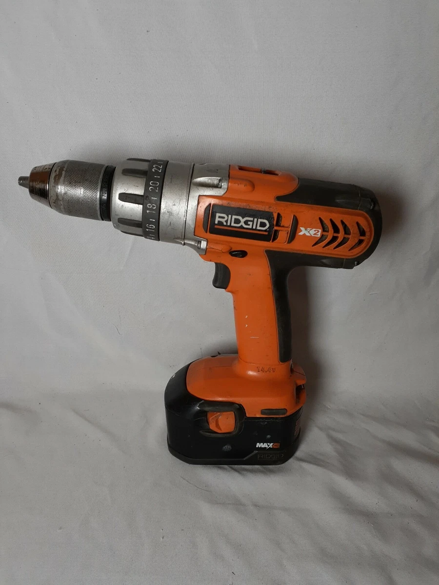 Ridgid x2 drill new arrivals