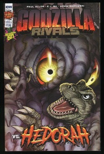 Godzilla Rivals vs Hedorah One-Shot Comic IDW Giant Kaiju King of the Monsters