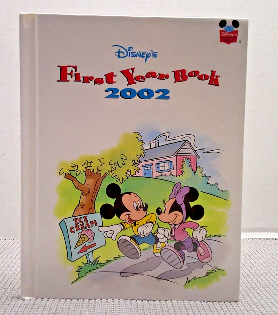 Disney's First Year Book 2002 Mickey Minnie Mouse Goofy Seven Snow