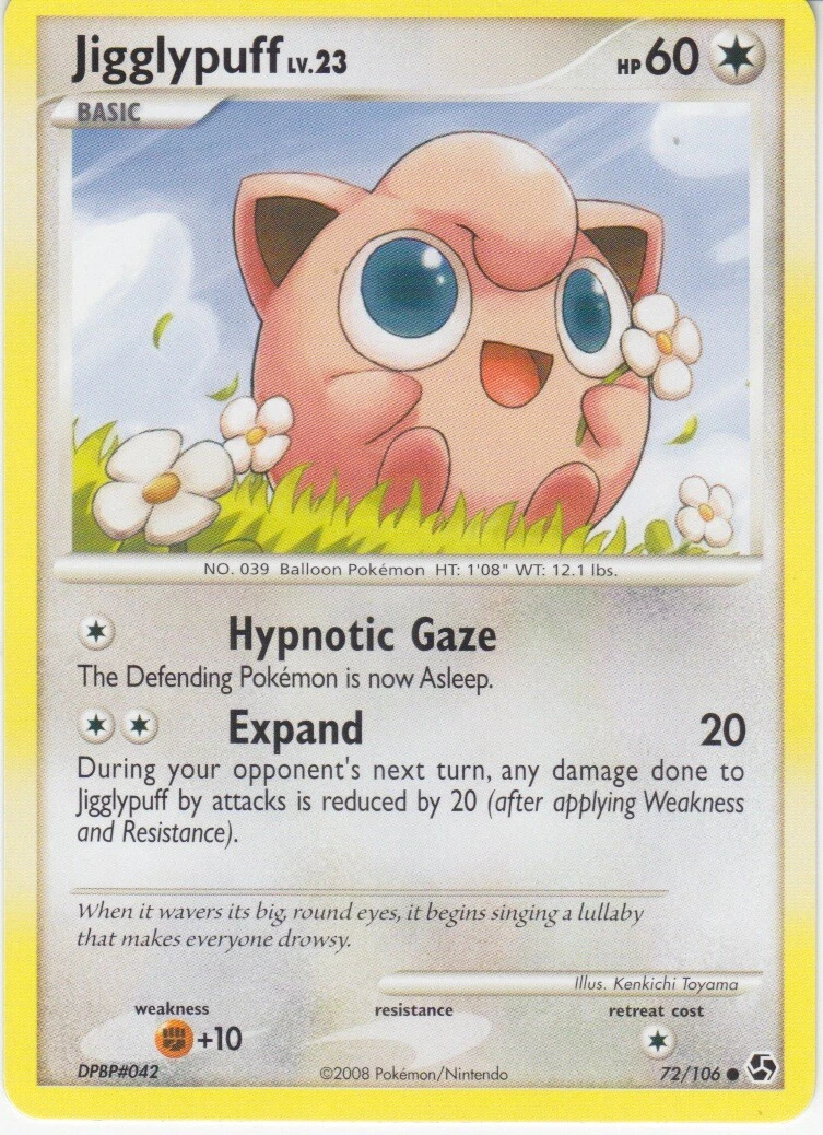 Jigglypuff 047/DPt-P Dpt-P Promotional Cards for sale | eBay