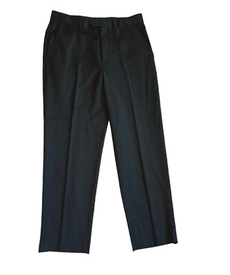 Alfani Wool Dress Pants Men's 34x30 Black Pleated Front Cuffed Slacks | eBay Alfani Wool Dress Pants Men's 34x30 Black Pleated Front Cuffed Slacks | eBay