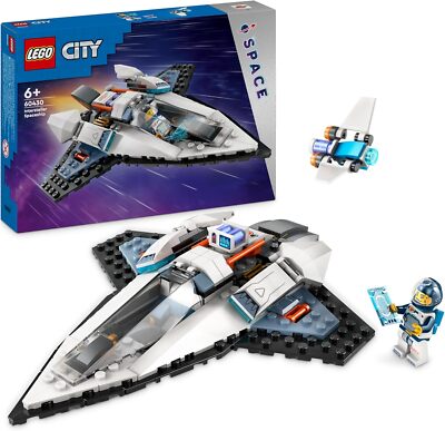 LEGO 60430 City Raumschiff | Space Shuttle Spielzeug mit Astronaut | Ab 6 Jahren